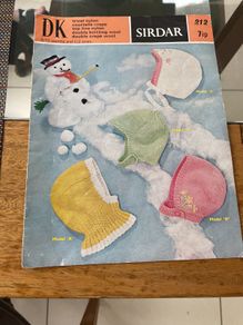 Sirdar vintage 1950s knitting pattern
