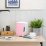 Mini Fridge - Cooler & Warmer | 4 Litre/6 Cans | AC+USB | Portable Small Fridge for Skincare, Bedroom, Dorm, Car, Caravan (MULTIPLE COLOURS) Image 10