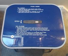 Ryanair Boeing 737 Forward Access Avionics Hatch Table Authentic Aircraft Panel