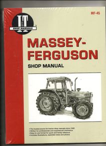 Massey-Ferguson Shop Manual MF365, MF383, MF390 etc.,