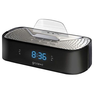 Alarm Clock Radio with USB Charging Station