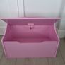 Pink Wooden Toy Box Image 6