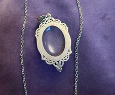 Necklace with Magnifying Glass