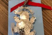 3 Newbridge silver decorations