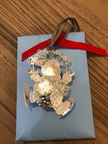 3 Newbridge silver decorations