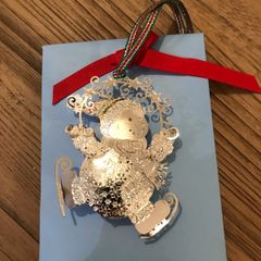 3 Newbridge silver decorations
