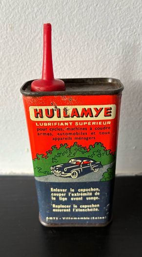 Vintage 1950's  / 60's  Handy Oil Tin