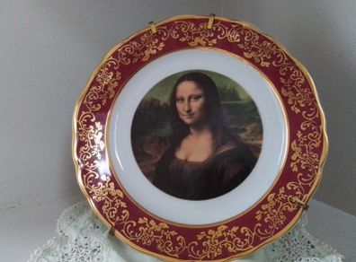 Limoges "Mona Lisa" Display Plate