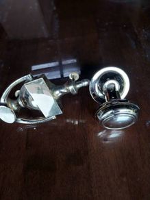 Solid brass knob and knocker