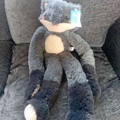 Hanging Racoon Soft Toy