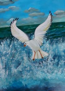 Large Acrylic Painting - Final Price reduction
