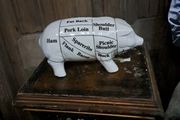 Vintage Butcher's Bank Piggy