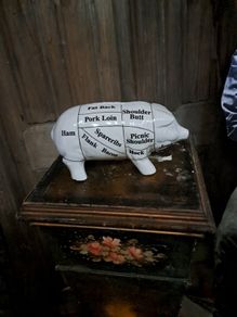 Vintage Butcher's Bank Piggy