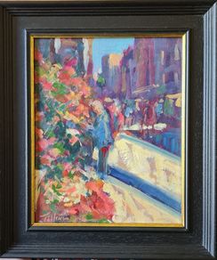 Norman Teeling oil painting