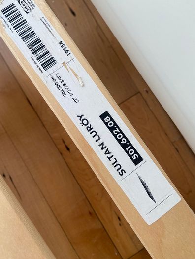 2 x IKEA Sultan LUROY Slatted Bed Bases (70x200 cm)