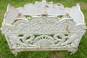 Victorian Cast Iron Garden Trough Planter