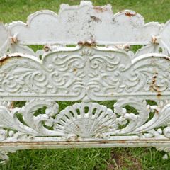 Victorian Cast Iron Garden Trough Planter