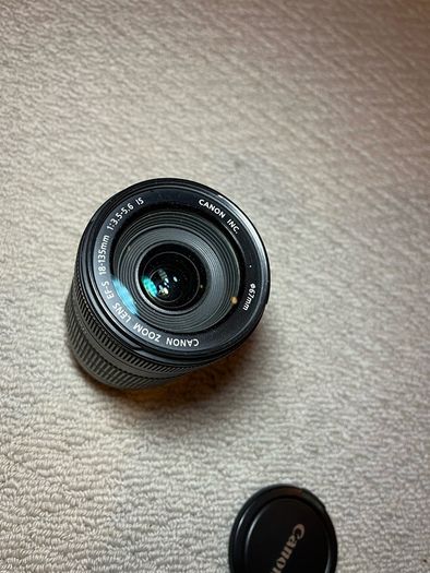 Canon 100D DSLR Camera and Canon EF-S 18-135mm IS Lens