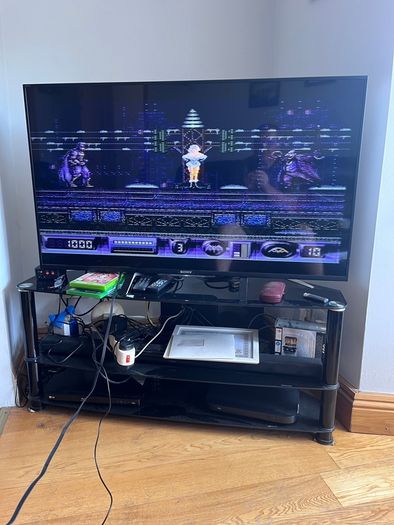 Boxed Sega Mega Drive 2 Console + 10 Games Pack - Batman, Predator, Paperboy, 007