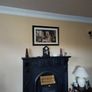 Framed Picture - Family Having Meal In An Old Farm House Image 2