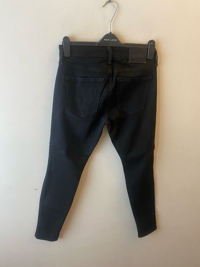 Hollister black ripped jeans (W30)