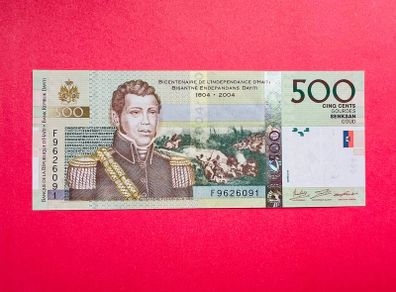 Haiti  500  Gourdes  2010   Pick  277d. ( Uncirculated )