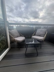 2 seater table and chairs garden furniture