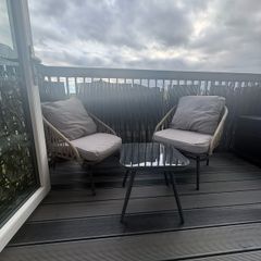 2 seater table and chairs garden furniture