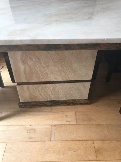marble dining set