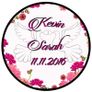 Personalised Wedding Stickers Labels Image 3