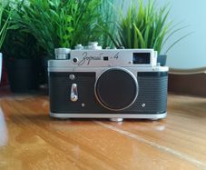 Zorki-4 CLA Body Refurbished USSR Russian Rangefinder Serviced Leica copy Film camera, 69030906