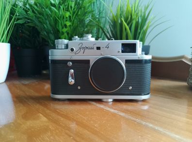 Zorki-4 CLA Body Refurbished USSR Russian Rangefinder Serviced Leica copy Film camera, 69030906