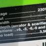 Draper 2 in1 electric  Aerator and Scarifier Image 2