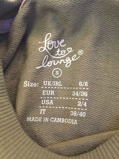 Brand New Ladies Loungewear Top Size Small