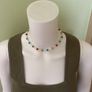 Handmade beaded choker necklcae Image 9