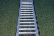 Drainage Channel, Galvanised Steel 62 cm