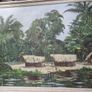 Oil painting  landscape of Kenya Image 8