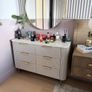 Next 'Valencia' Light Grey Mango Wood 6-Drawer Chest - Mint Condition Image 3