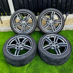 BMW Style 351M (M Sport) Genuine alloys | 19 Inch | wheel finished in gunmetal grey |