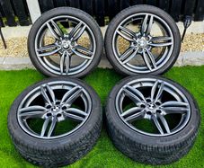 BMW Style 351M (M Sport) Genuine alloys | 19 Inch | wheel finished in gunmetal grey |