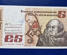 Ireland 5 Pound 1976 Banknote