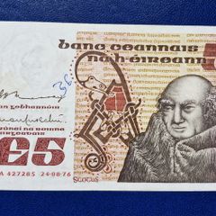 Ireland 5 Pound 1976 Banknote