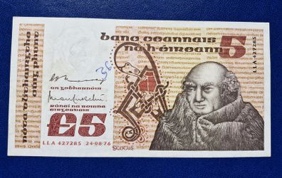 Ireland 5 Pound 1976 Banknote