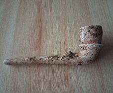 Vintage clay pipe