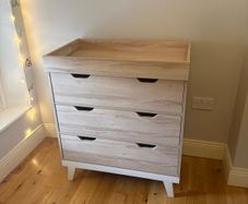 Mamas and Papas Chest of Drawers + Cot-bed set