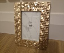 Rose gold frame
