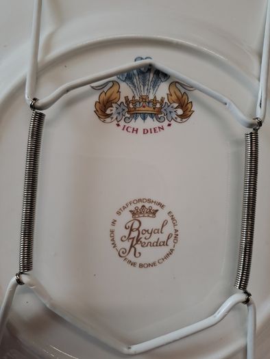 Royal Kendal plate Charles and Diana wedding