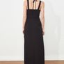 TRENDYOL Black Woven Cut Out Detail Side Split Maxi Size 14! Image 5