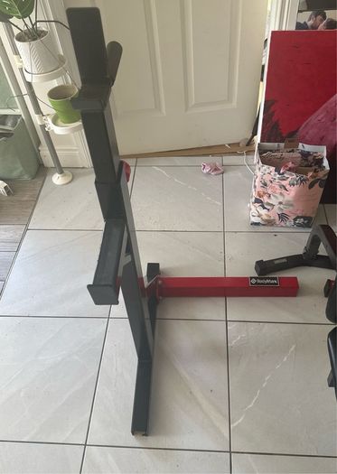 bench and rack