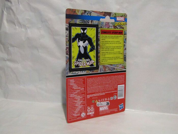 Marvel Legends Retro Kenner Black Spider-Man Action Figure Retro Series 3.75 inches 9.5cm MOC Mint On Card